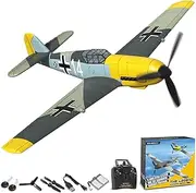 [volantexrc] Remote Controlled Aeroplane - 4CH Aircraft for Beginners, Park Flyer With 6-Axis Stabilisation System & One-Key Aerobatic (BF-109 V2 RTF)