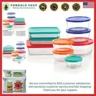 Complete Meal Prep Storage Set: 18 Durable Glass Containers with Airtight Lids