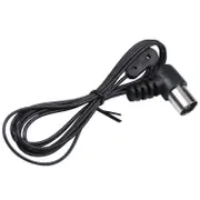 AM/FM Antennas FM Dipole Antenna 75 Ohm PAL Connector Radio Stereo Indoor for Home Theater Receiver AM/FM Antennas Black
