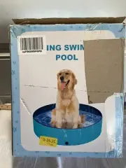 Folding Swimming Pool Bath Toddler Pool With Bag New In Box FREE SHIPPING E1