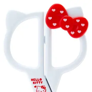 【小禮堂】Hello Kitty 造型剪刀 - 蝴蝶結款(平輸品)