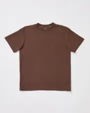 Teen Boys Ramona Short Sleeve T-Shirt in Cocoa