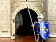 Playmobil Knights Medieval Crusades Custom Made - 3rd Crusade French Spear Inf.