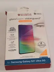 ZAGG InvisibleShield GlassFusion VisionGuard+ for Samsung S21 Ultra 5G