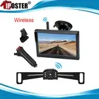 2.4GHz Wireless Car Rear View Kit 5" Monitor Reversing Camera 12v For Car SUV RV