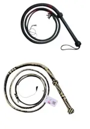 Bull whip GET 10% OFF ON BUNDLE OF 2 Cowhide equestrian whip bullwhips