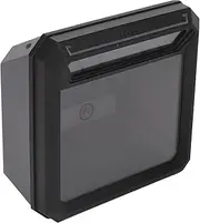 2D QR Barcode Scanner, USB Desktop 1D Barcode Reader Large Scan Window Hands for Restaurant