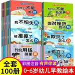 🔥本土/熱賣🔥兒童財商培養幼兒園早敎繪本好習慣養成逆商培養安全健康反霸淩書 W1GM