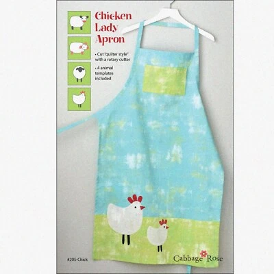 Cluck Couture: Chicken Lady Apron Sewing Pattern