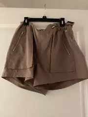 NWT Calia Journey Collection Shorts Zipper Drawstring Paperbag Bag - Size Small