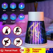 USB Mosquito Insect Killer Electric LED Light Fly Bug Zapper Trap Catcher Lamp ✦