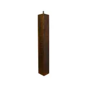 Adoored 53 x 53 x 360mm Rustic Square Timber Furniture Leg