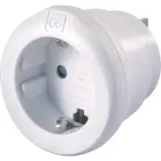 Go Travel Adaptor Plug EU to Australia White GO544