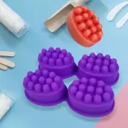 Ellipse Silicone Soap , 4 Cavities , Enjoy of DIY Multi
