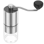 Manual Coffee Grinder, Stainless Steel Conical Burr Portable Mill for Espresso t