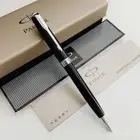 Excellent Parker Sonnet Ballpoint Pen Bright Black Silver Clip 0.7mm Ink Refill