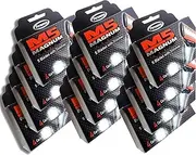 5 blades with trimmer, 4 cartridges, replacement set by Personna Magnum 5 - (12 pack)