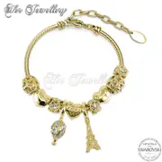 La Ville Charm Bracelet (Yellow Gold)