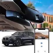 Fitcamx 4K Dash Cam Suitable for BMW X3 X3M iX3 2018-2024 (G01), OEM Style for BMW M40i Xdrive30i 30e, 4K UHD Video WDR, WiFi & APP, G-Sensor Loop Recording, Plug & Play,64GB Card