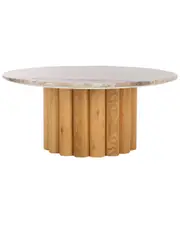 Safavieh Couture Roxiella Marble Top Coffee Table