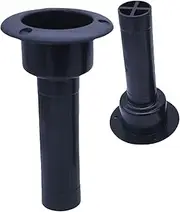 Fishing Pole Holders for Boats,Boat Rod Storage - Portable Multi-Angle Adjustment Tool with Built-in Cup Holder and Adjustable Features for Ice Truck Surf Fishing Dock Beach
