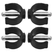 4 PCS Walking Aid Accessories Travel Stick Tripod End Clip Canes Latch Pin