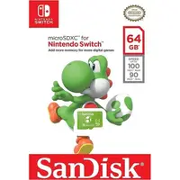 在飛比找PChome24h購物優惠-SanDisk 64GB 64G microSDXC Nin