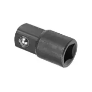 Socket Adapter 3/8" Fx1/2" M Female to Male Conversion Tool CR-V Steel Black