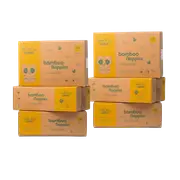 Cuddlies Bamboo Eco Nappies 0-5kg Size 1 Newborn Bundle 6 X 50 Pack