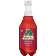 Jarritos 17.7 Oz. Fruit Punch Soda 15504 Pack of 24 Jarritos 15504