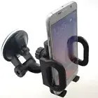 For Galaxy S20/S21/S23/FE Windshield Car Mount Holder Glass Cradle Rotating