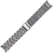 [Tommy Hilfiger] 679001371 Watch Strap 22 mm Stainless Steel Grey