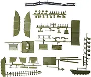 Airfix 1:76 Scale Vintage Classics Buffalo Amphibian LVT and Jeep Model Kit