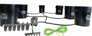 6 Site Versa 3.5G DWC Hydroponics System With Dedicated Replenishment Reservoir