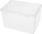 2pc Cd Dvd Dustproof Storage Box Vinyl Record Holder Organizer for Comics Movies