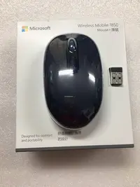 在飛比找Yahoo!奇摩拍賣優惠-@淡水無國界@ 微軟 Microsoft 無線行動滑鼠185