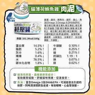 【毛爪村】貓主食罐 貓薄荷紓壓罐24入組(6款各4)