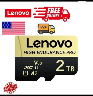 Lenovo 2TB Memory Card For Nintendo Switch 1TB V60 4K Micro TF SD Card