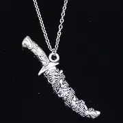 [ZOJK] Necklace 59X14Mm Pendant Short Long Women Men Colar Gift Jewelry Choker