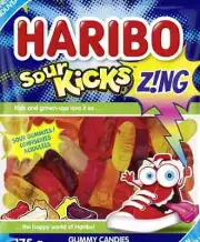 Haribo Sour Kicks Gummies 2 Pounds Bulk Soft Gummy Candy FREE SHIP 48 STATES
