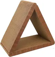 Cat Scratching Board | Indooor Cat Scratch Pad Triangular,Pet Kitten Physical Exerciser, Furniture Protection Toy for Medium Small Large Breeds Animals