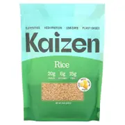 Kaizen, Rice, Gluten Free, High Protein, Low Carb, Plant-Based, 8 oz (226 g)
