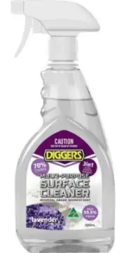 DIGGERS 500ml Lavender Multi-Purpose Surface Cleaner & Free Shipping AU