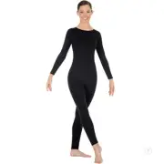Eurotard Plus Size Long Sleeve Unitard, Style 44130, Size 2X, 3X