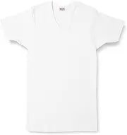B.V.D Men's Undershirt, Gold, U-Neck Short Sleeve, BVD, 100% Cotton, Inner Shirt, Plain, White Shirt, Cotton