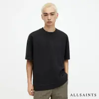 在飛比找momo購物網優惠-【ALLSAINTS】WINSLOW 厚實寬鬆落肩短袖衛衣 