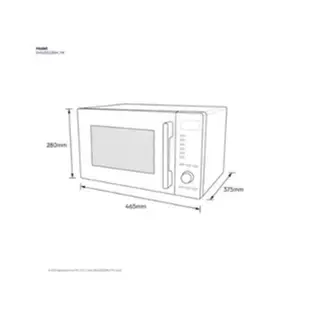 免運!【Electrolux伊萊克斯】25L 極致美味500 獨立式燒烤微波爐 EMG25D22B 25L