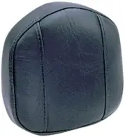 9" Black Sissy Bar Passenger Back Rest Pad For Harley FXD FLST FXST FLHR 27534