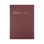 2026 Diary Collins Appointment A4 2 Pages to a Day Burgundy 144F.P78-26