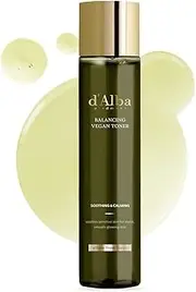 d’Alba Italian White Truffle Mild Skin Balancing Vegan Toner, Hydrating and Gentle, Mild pH Toner with White Truffles, Suitable for Sensitive Skin, Moisturizing with Lightweight Finish, Korean Skincare (150ml)